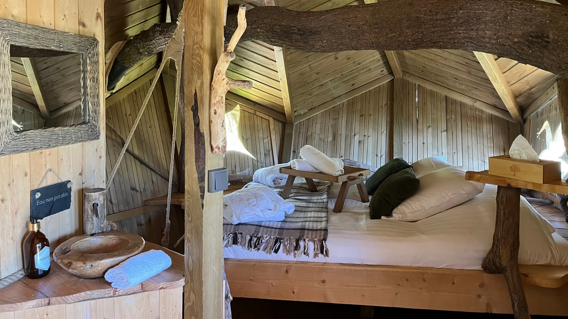 Cabane Spa Refuge | Cabanes Grands Lacs