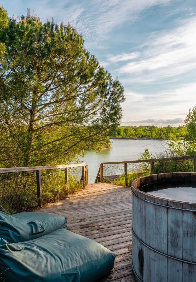 Cabane Spa Lavande | Cabanes des Grands Cépages