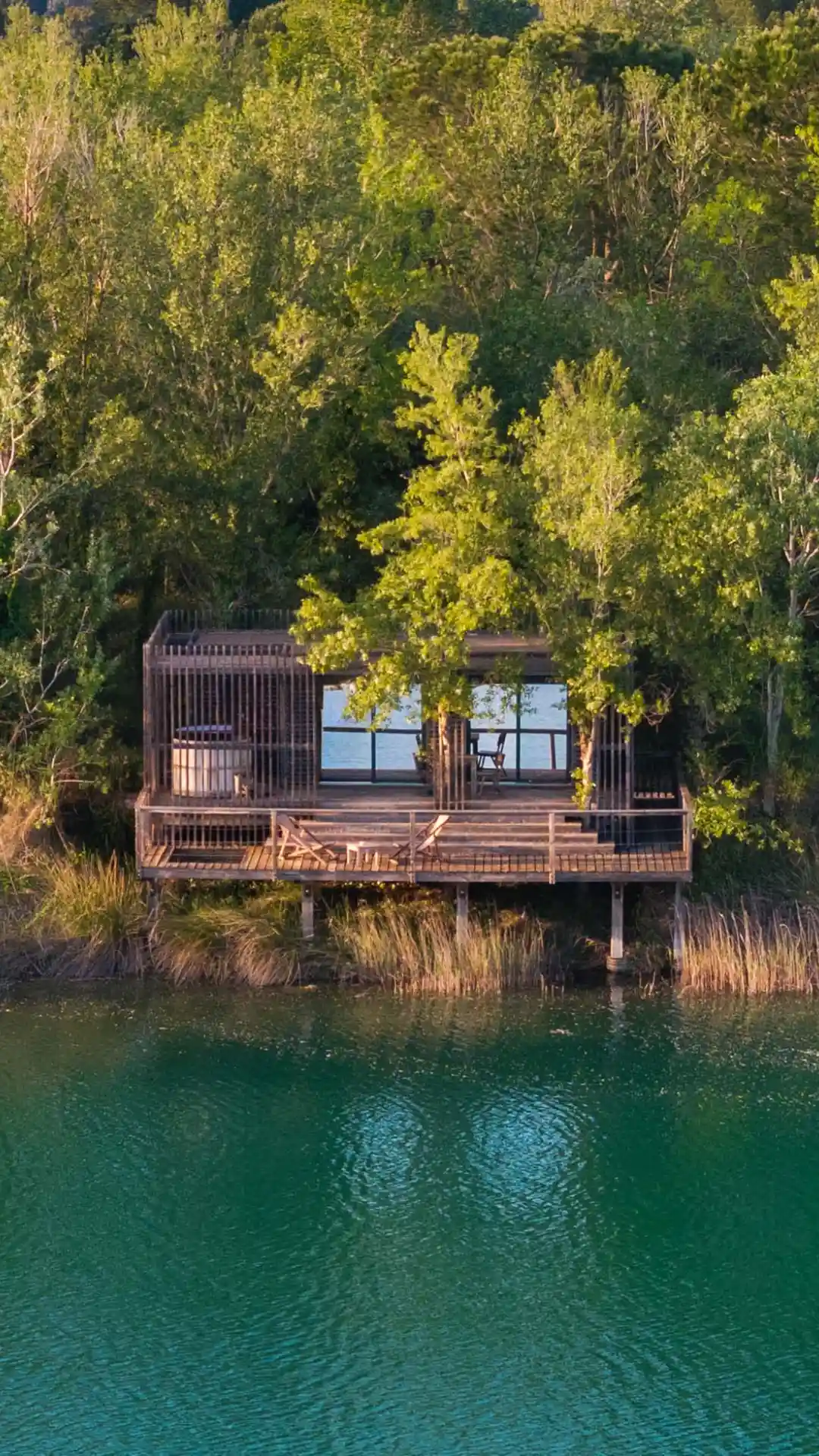 Cabane Spa Idylle Cabanes des Grands Cépages