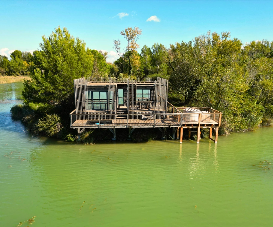 Cabane Spa Provençale Cabanes des Grands Cépages