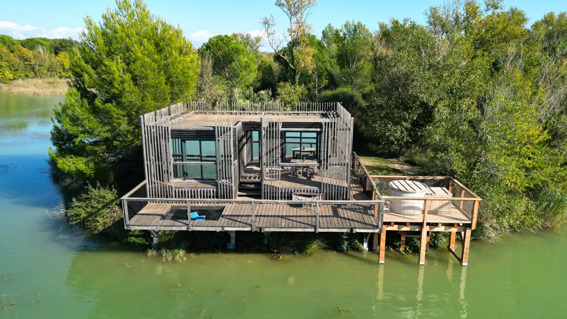 Cabane Spa Provençale | Cabanes des Grands Cépages
