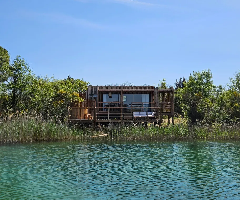 Cabane Spa Lagune | Cabanes des Grands Cépages | Vaucluse