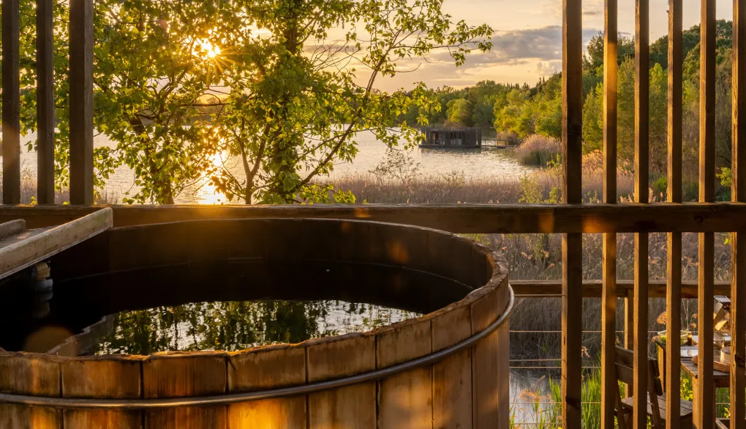 Week-end en cabane près d’Avignon : à 3h de Paris en TGV