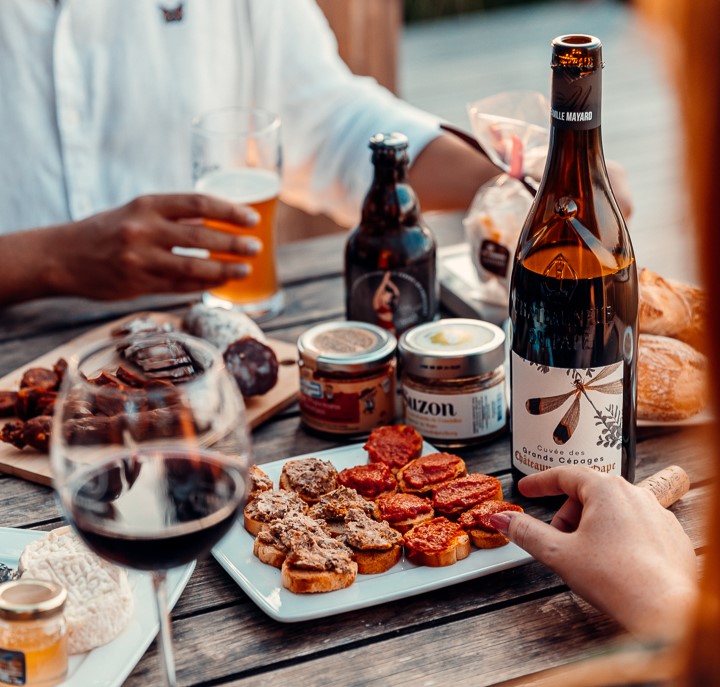 Apéritif - Coucoo Cabanes des Grands Cépages