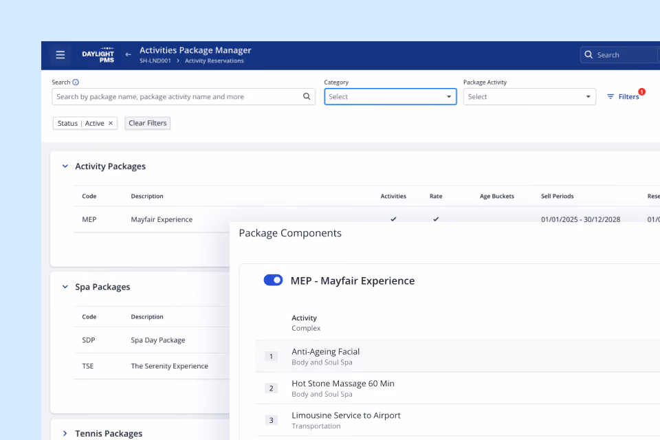 Package and Inventory management