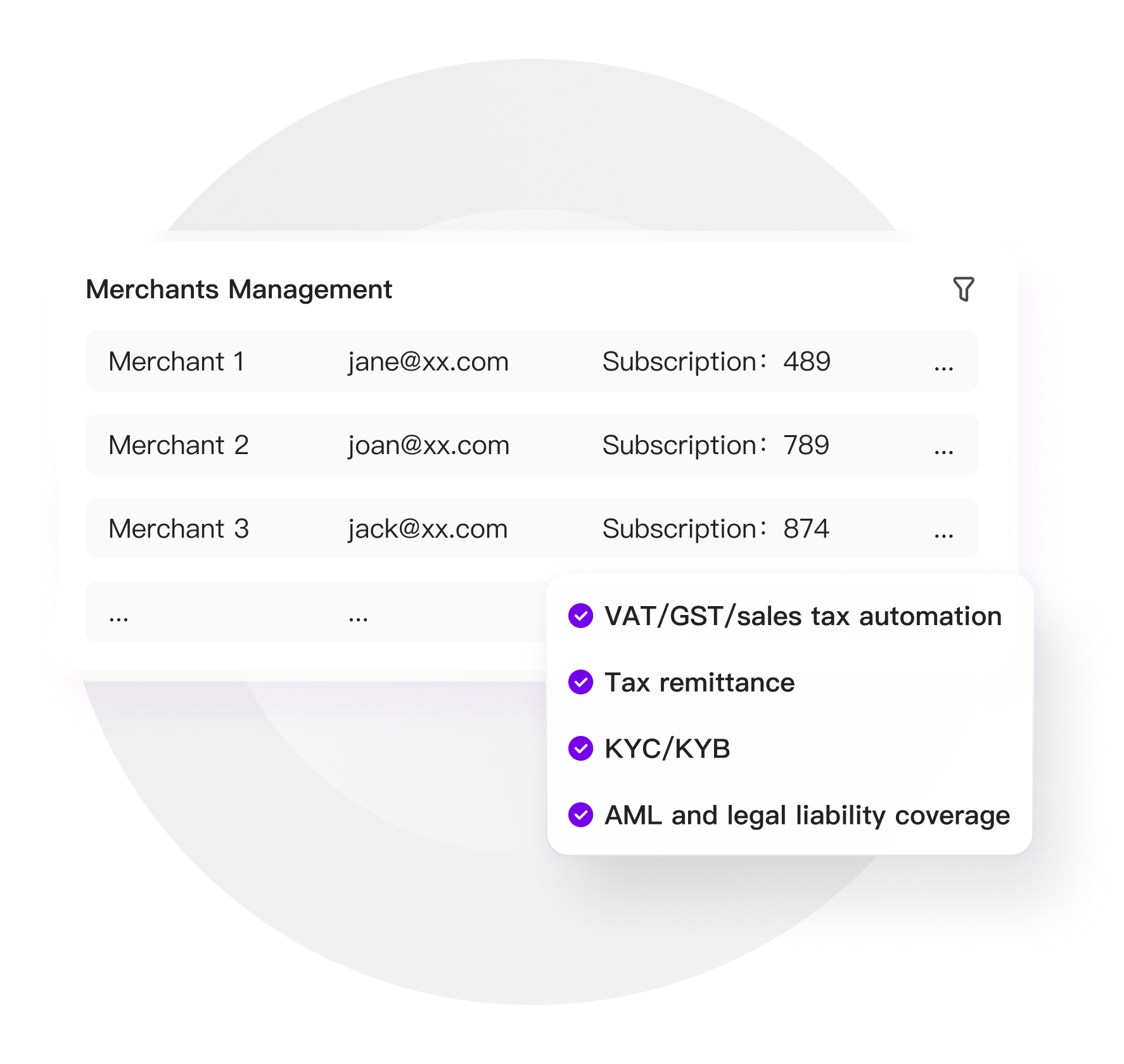 MoR & tax management