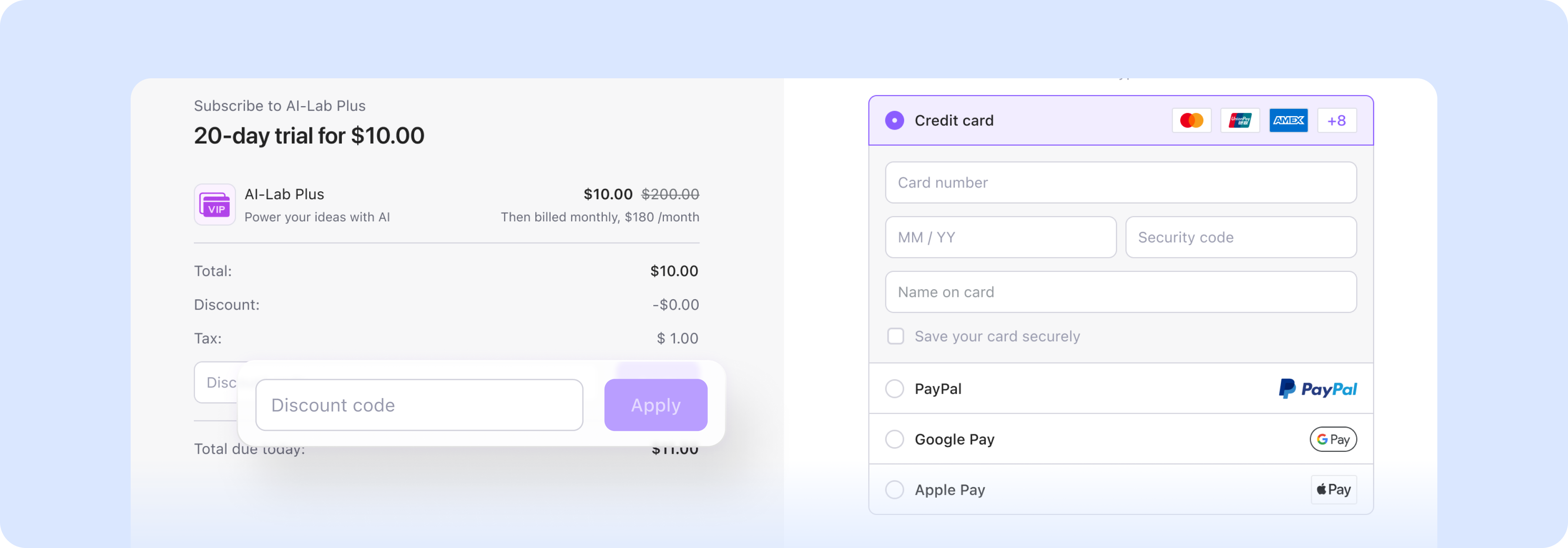 Integrated marketing & upsells
