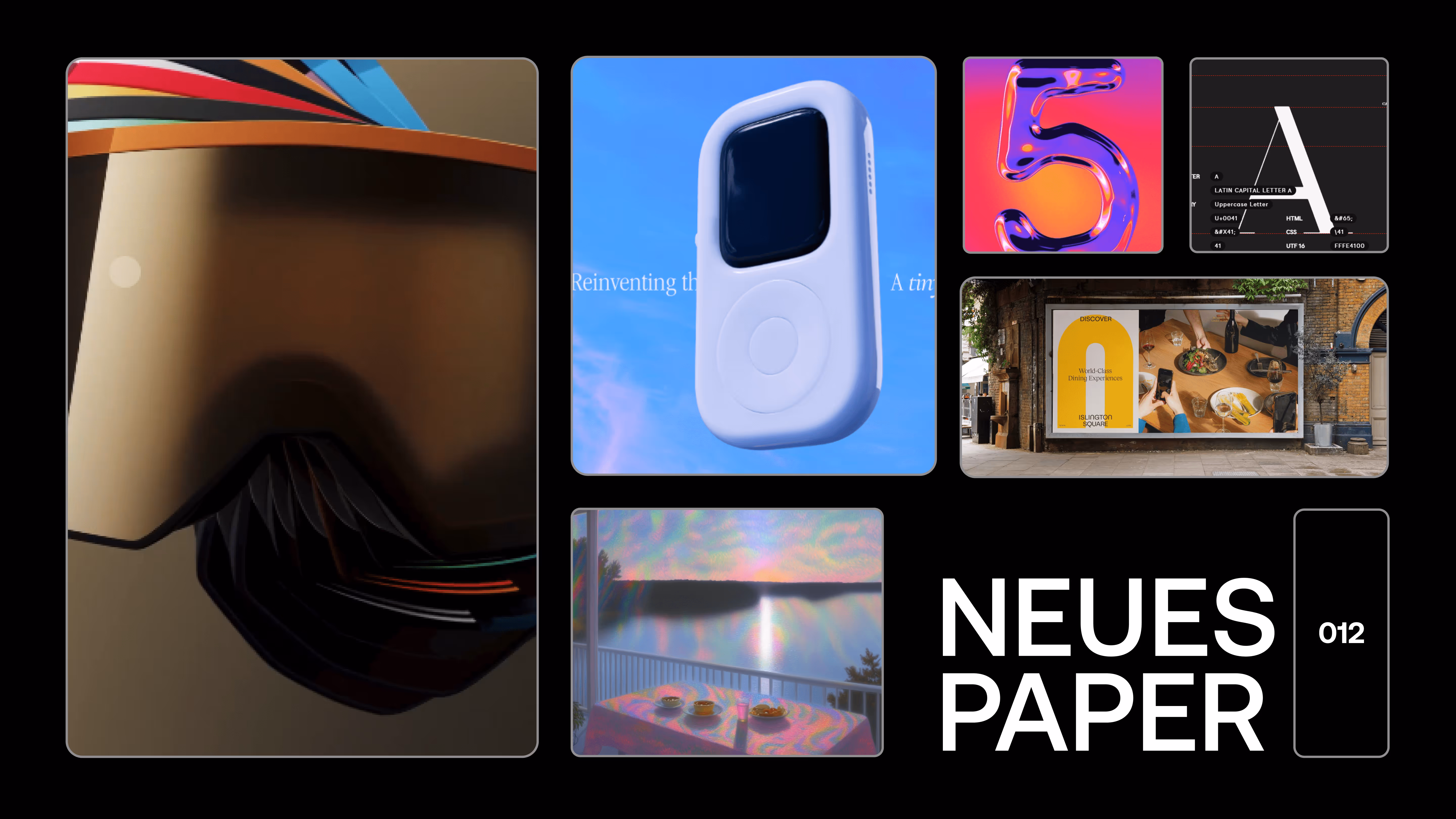 neuespaper 12: branding, design, and digital experiences.