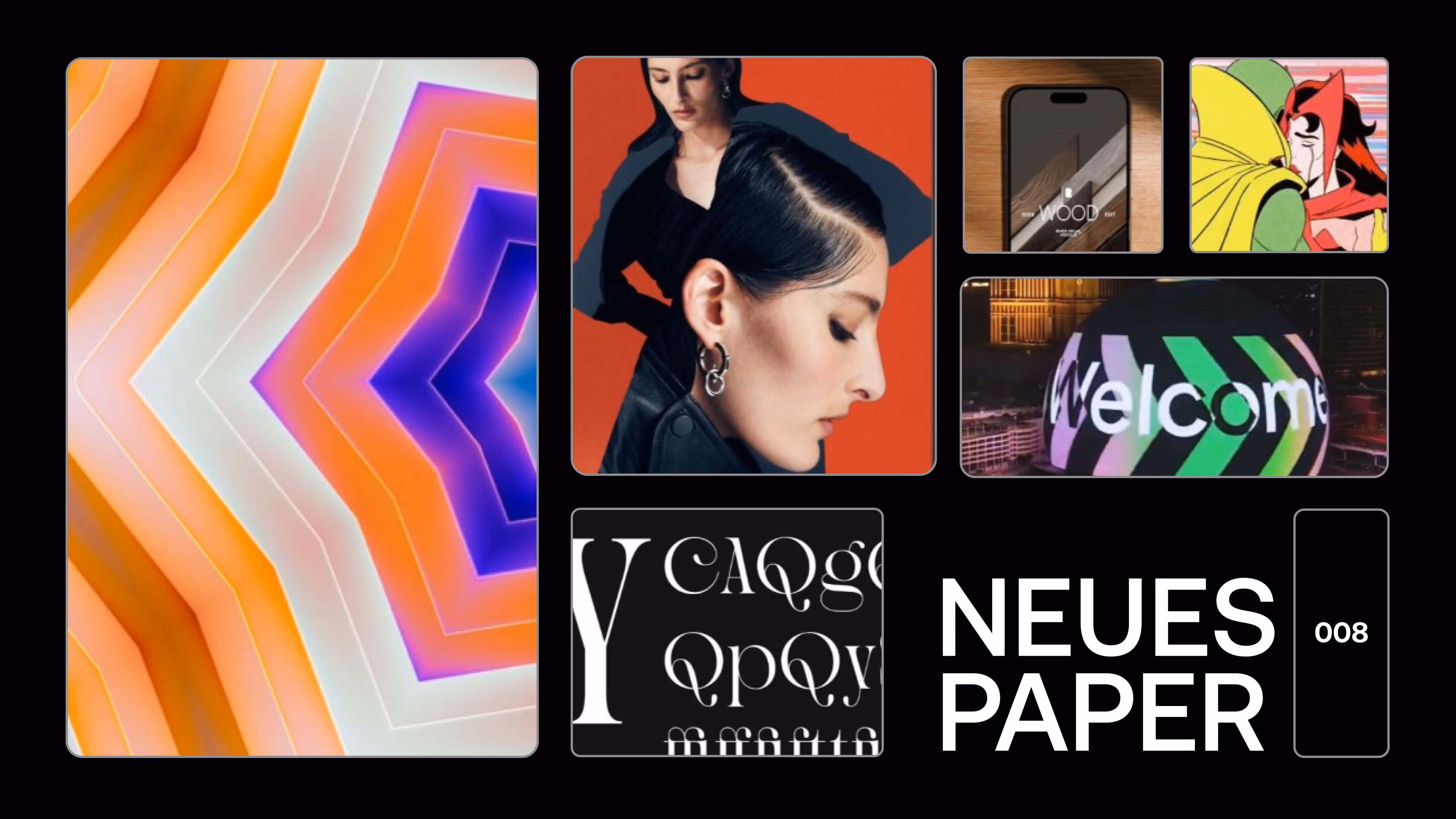 kurppa hosk & google next '24 branding, ssonder font