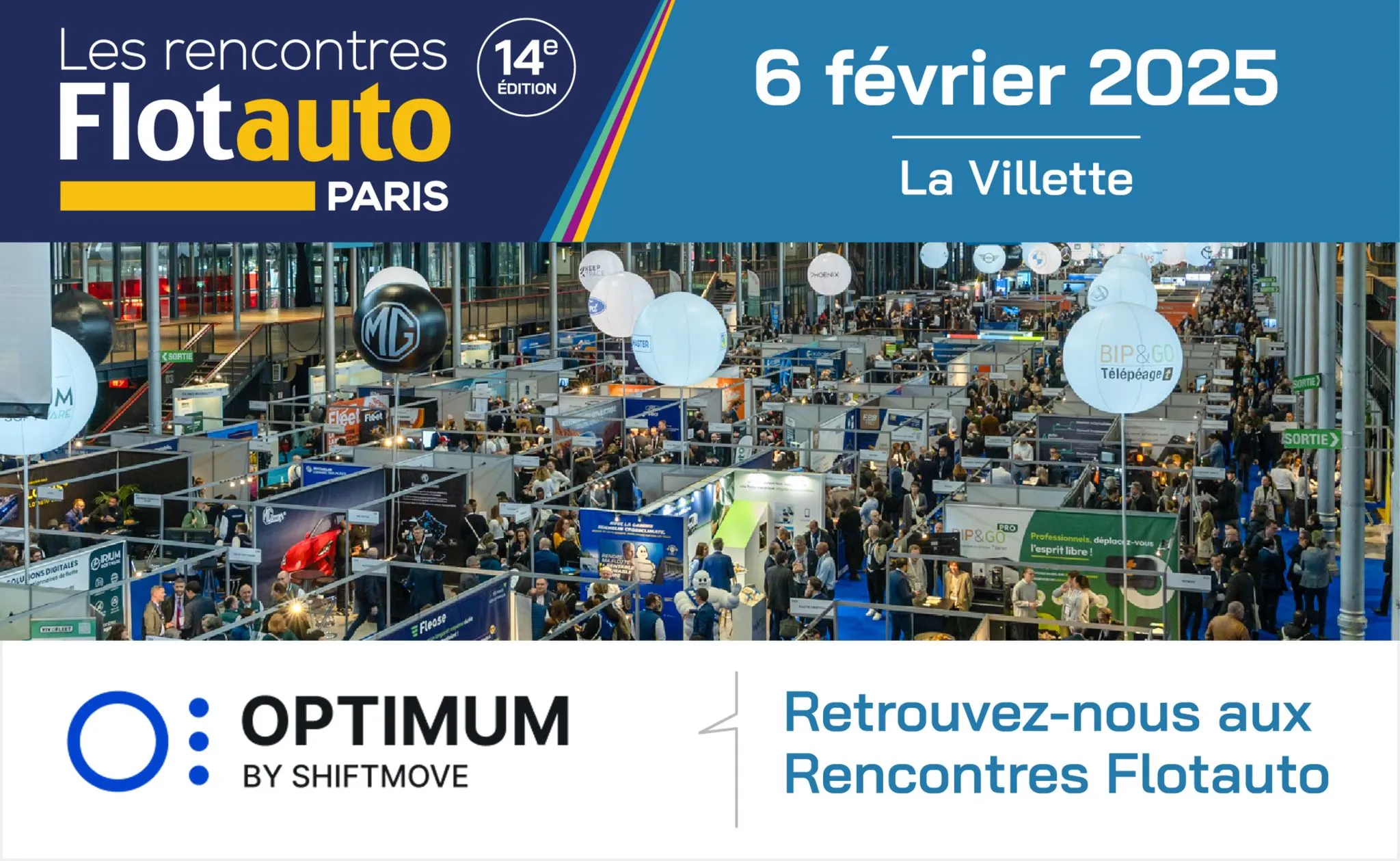 Optimum sera présent au Flotauto 2025 — Paris