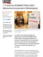 J-7 avant le #CONNECTfleet 2023 : les parcours thématiques