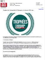 Trophées de L’Automobile & L’Entreprise : les lauréats 2023 sont...