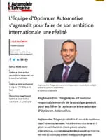 L’équipe d’Optimum s’agrandit pour faire de son ambition internationale une réalité