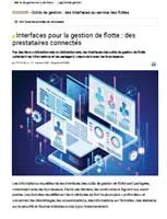 Interfaces para la gestión de flotas: proveedores de servicios conectados