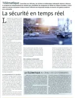Informe de seguridad vial: seguridad en tiempo real
