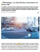 Telemática: seguridad del conductor en tiempo real