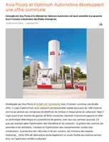 Avia Picoty y Optimum Automotive desarrollan una oferta conjunta
