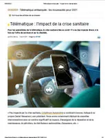 Telemática: el impacto de la crisis sanitaria