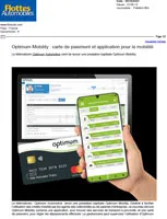 Optimum Mobility: tarjeta de pago y aplicación de movilidad