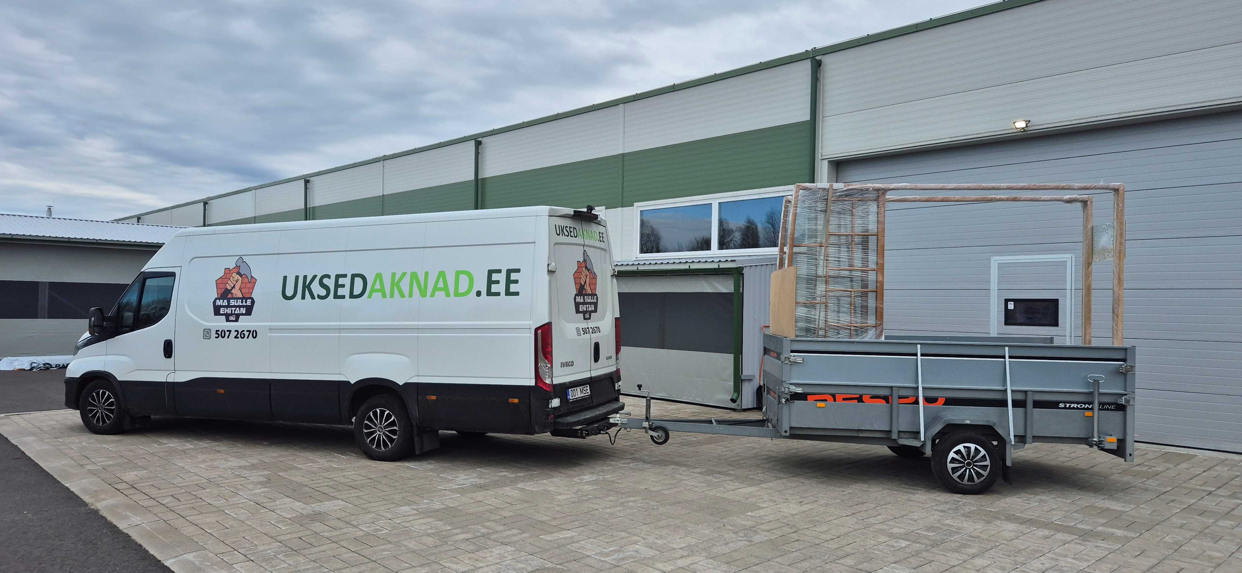 Uste ja akende paigaldus Eestis – Ma Sulle Ehitan OÜ kvaliteetselt teostatud töö.