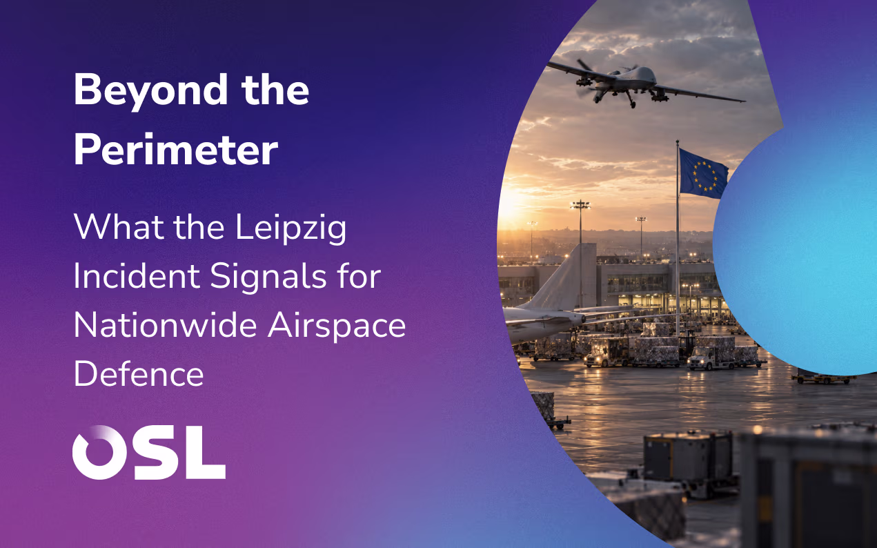 Beyond the Perimeter: What the Leipzig Incident Signals for Nationwide Airspace Defence