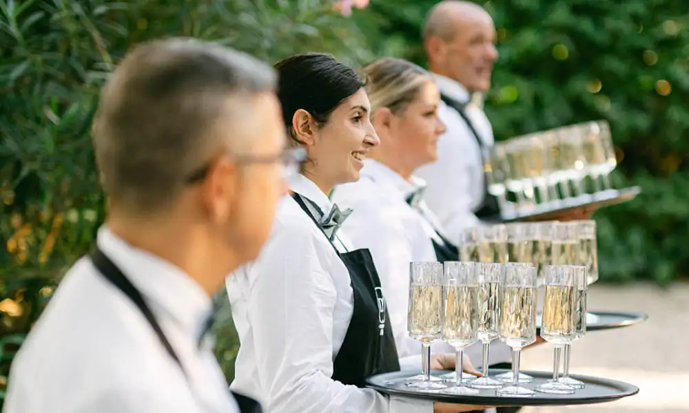 Vin d'honneur haut de gamme côte d'azur - DV Traiteur