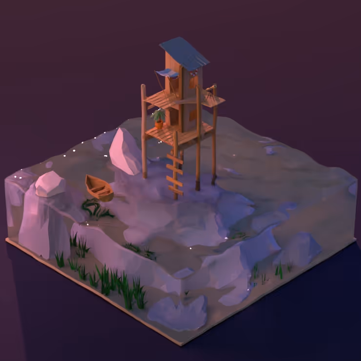 3D game type render