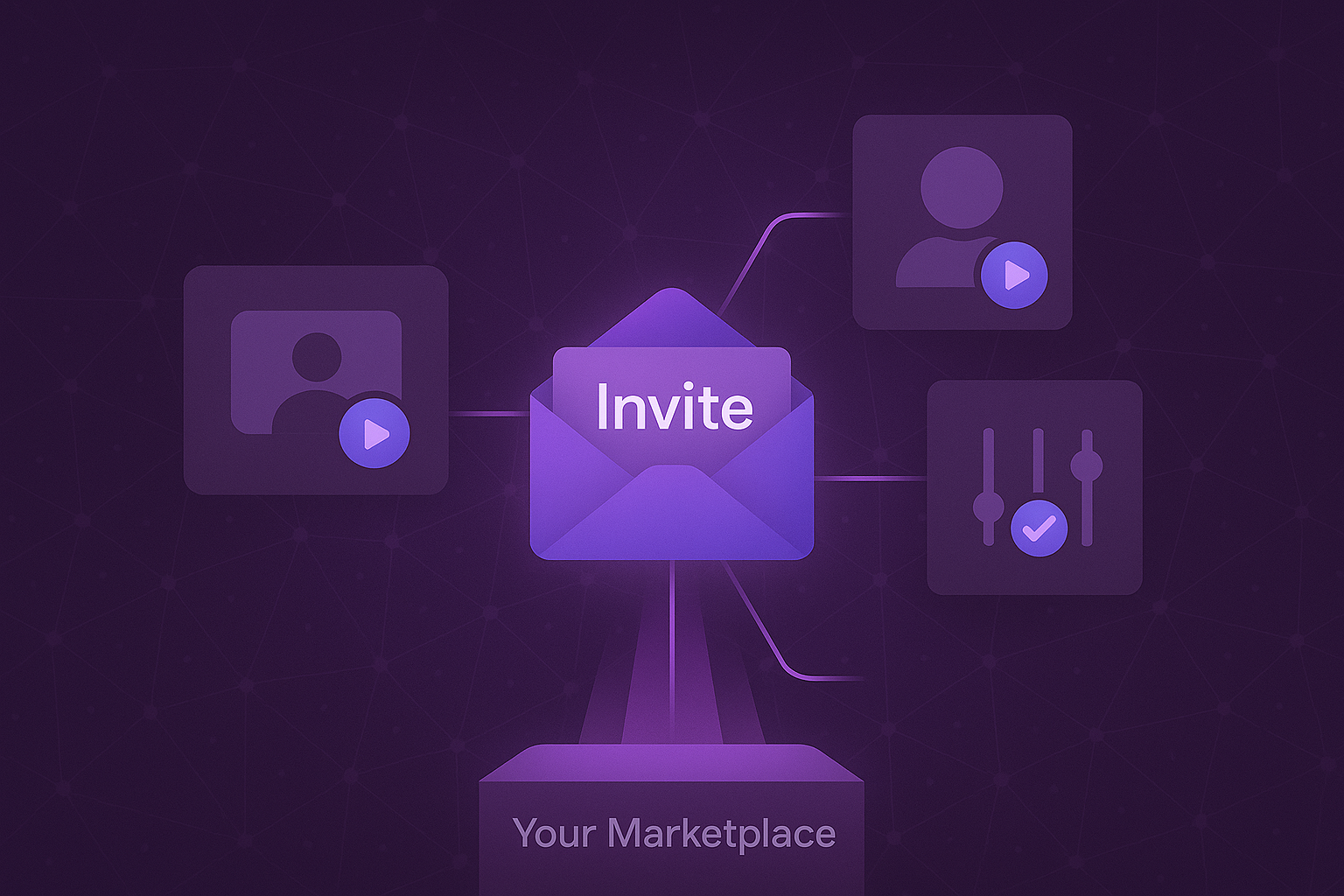 An invite being sent from Matchifi to a provider