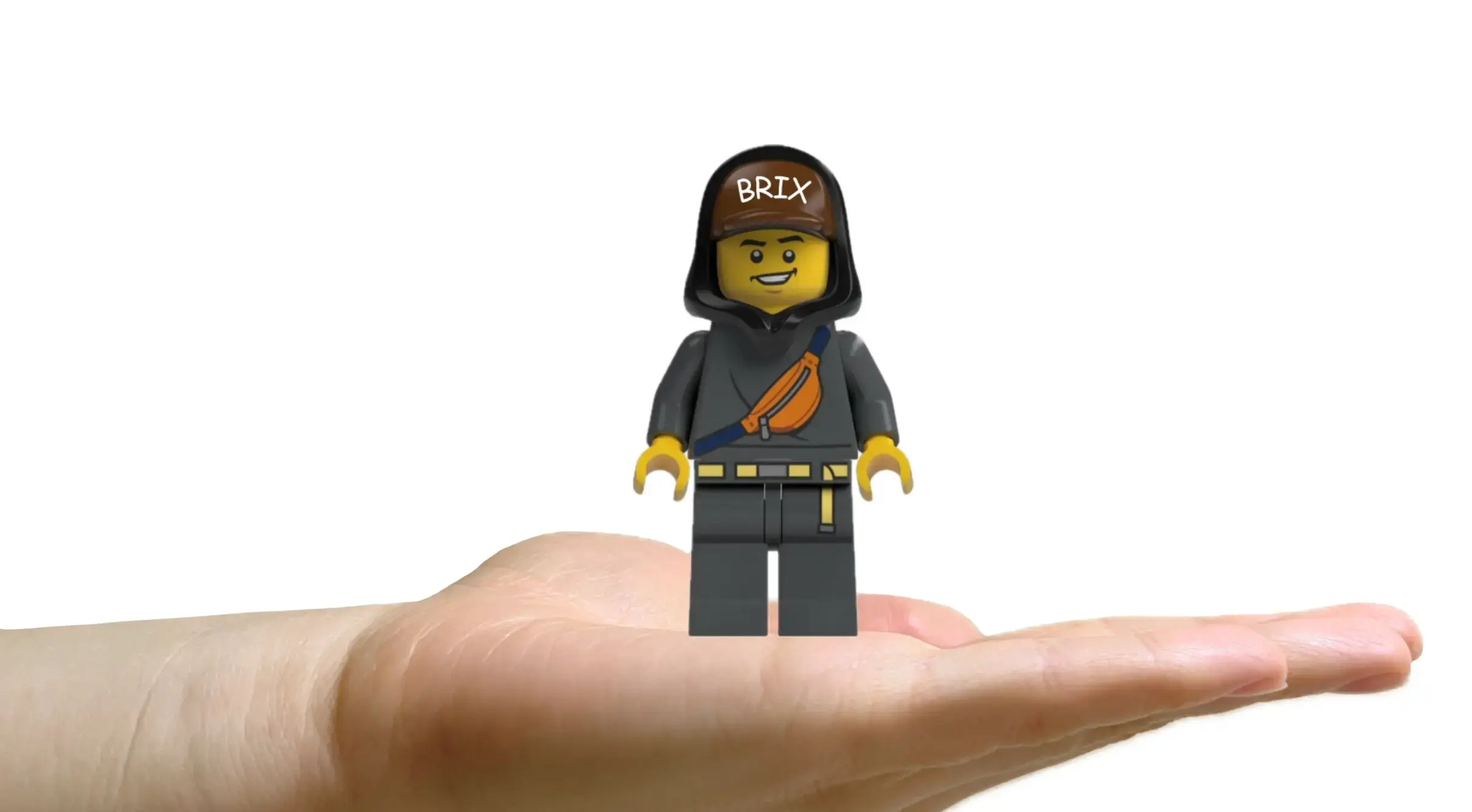  Mini Brix builder figure representing Unibrix’s modular approach to fintech, healthtech, web3