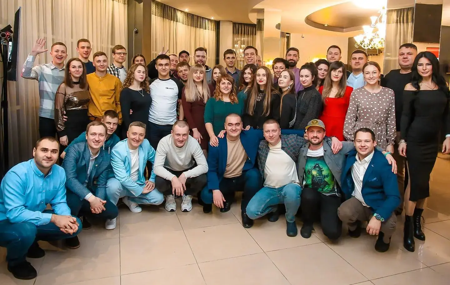 The Unibrix team working together while rebuilding the company foundation in 2025