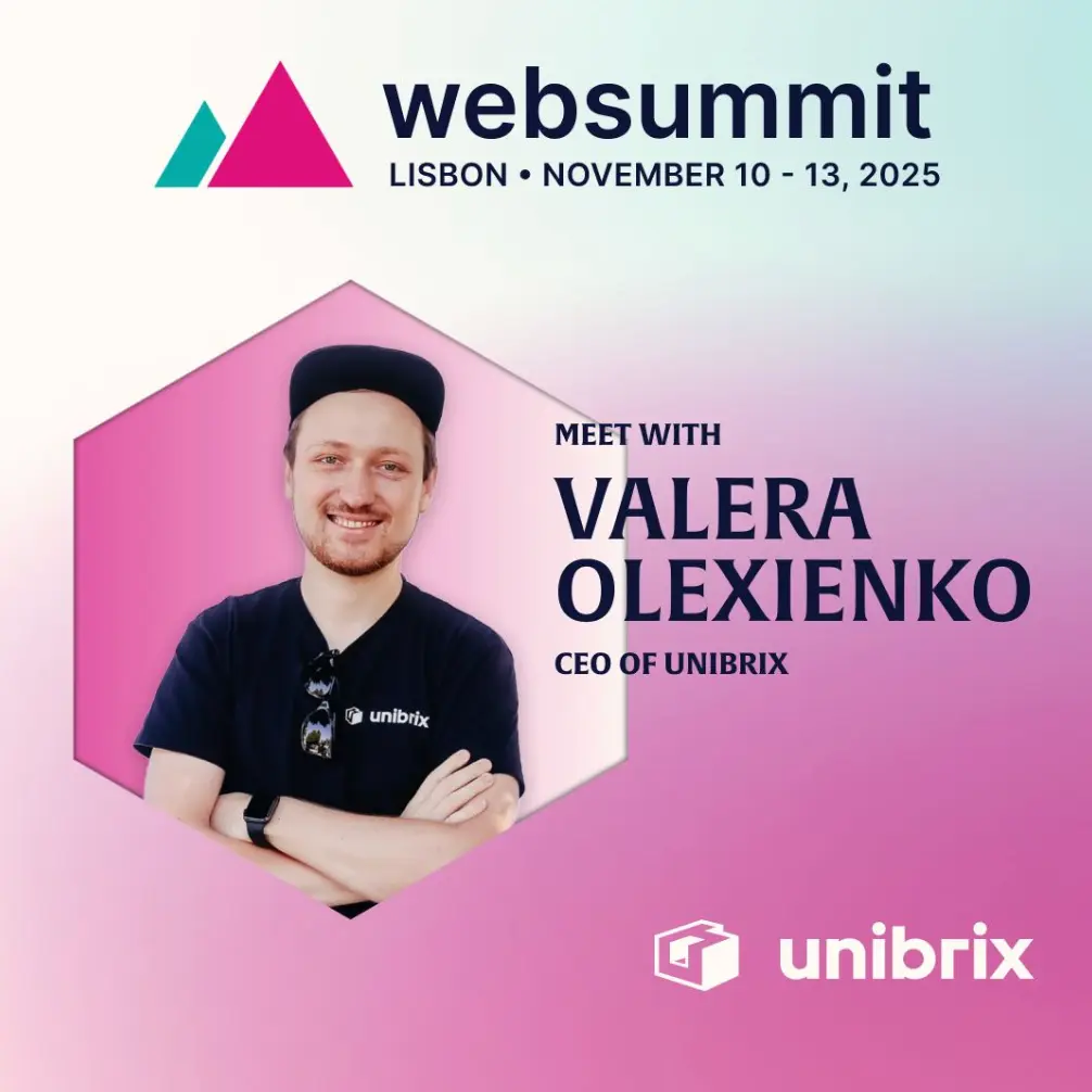 Unibrix CEO Valera attending Web Summit in Lisbon to build partnerships