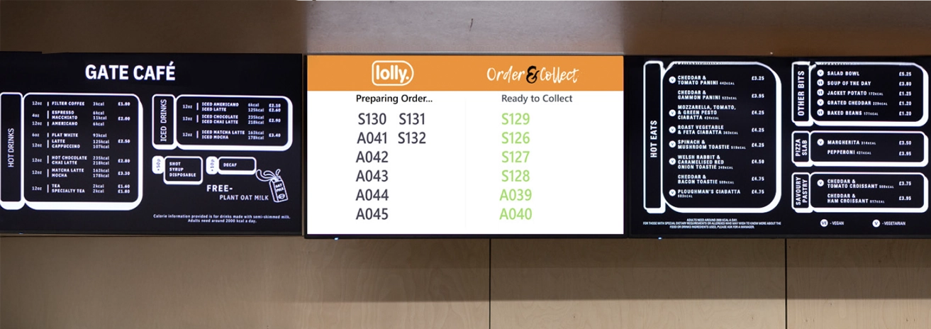 Lolly Order Screen