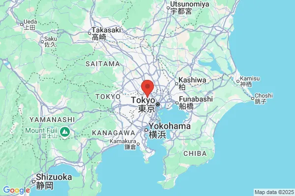 Google Map preview of Nerima City tattoo-friendly onsen in Japan