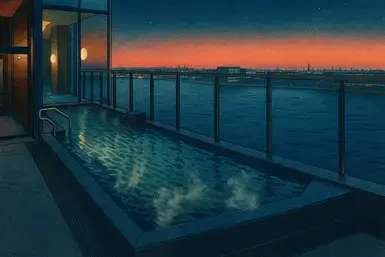Hotel Villa Fontaine Premier Haneda Airport Shin Hanga Art Style