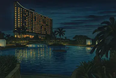 ORIENTAL HOTEL OKINAWA RESORT & SPA Shin Hanga Art Style