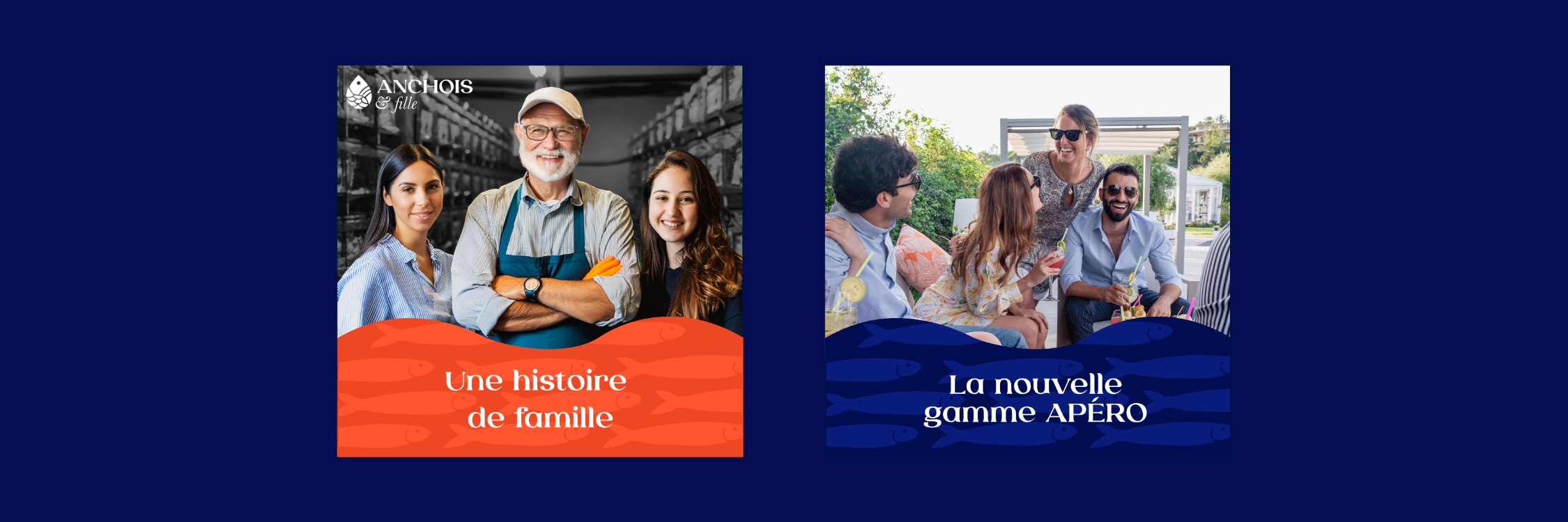 Branding - Anchois & fille