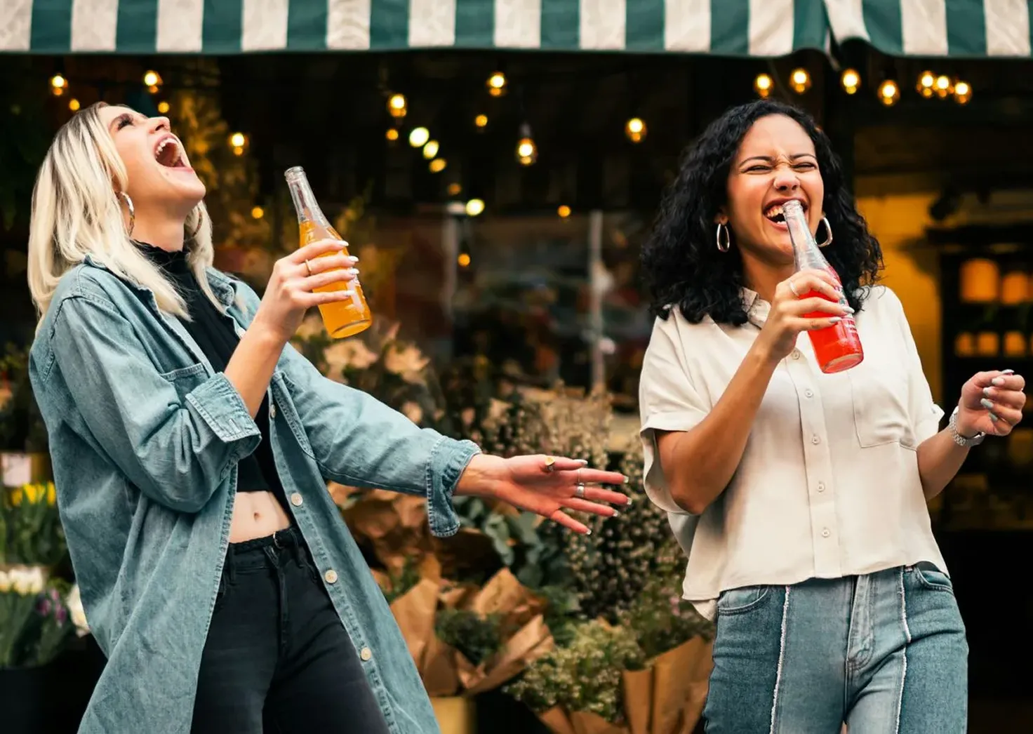 people laughing