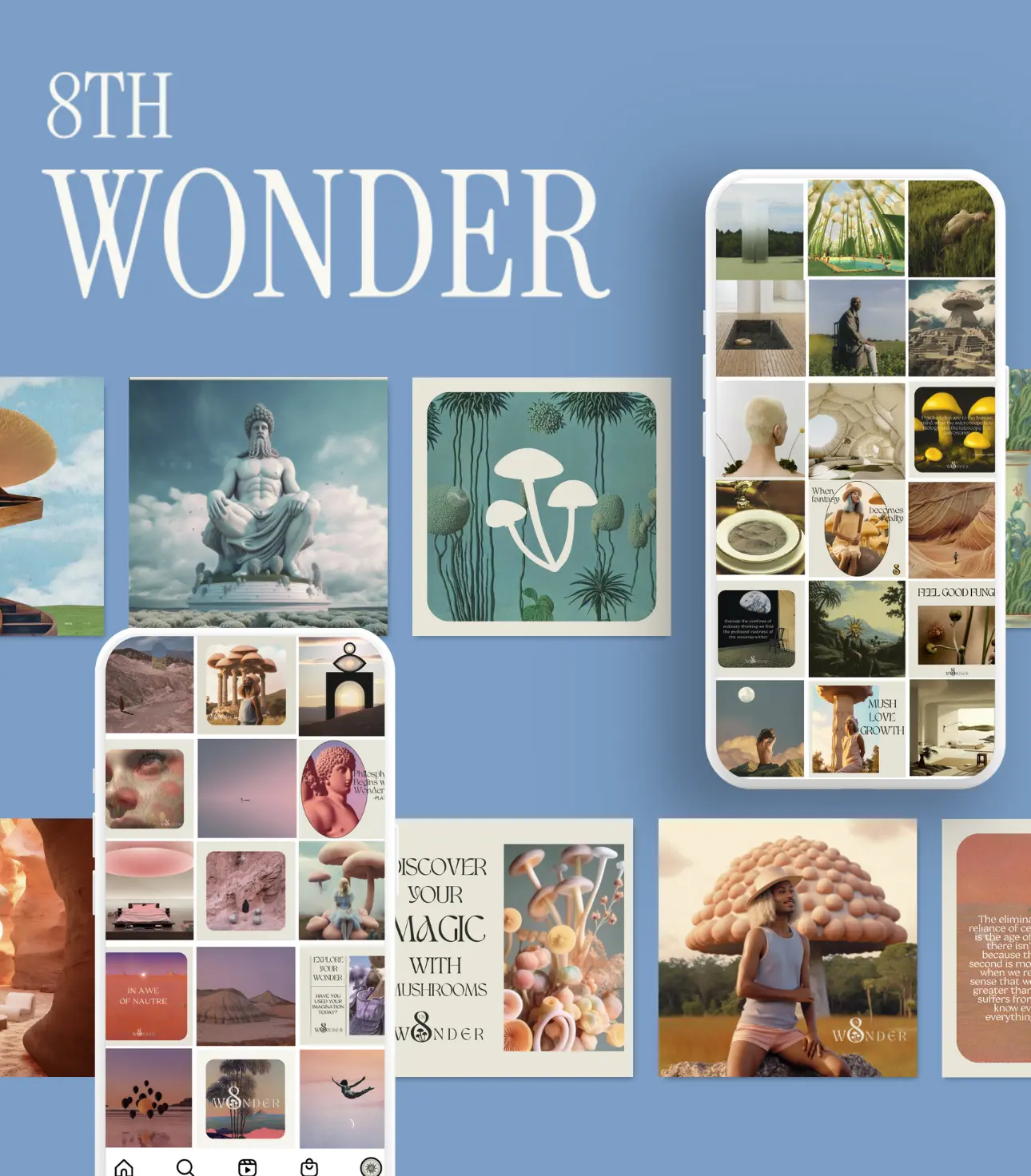 8th Wonder – Mushroom Wellness Brand