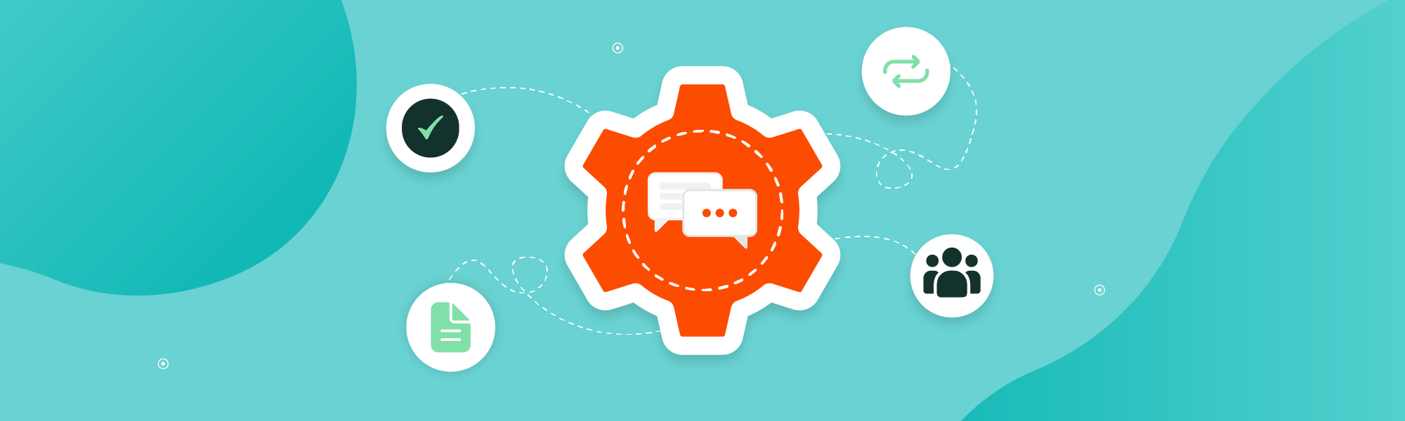 How we relay information to keep things running smoothly