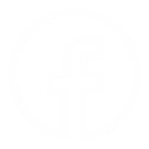 Facebook logo. white, PNG