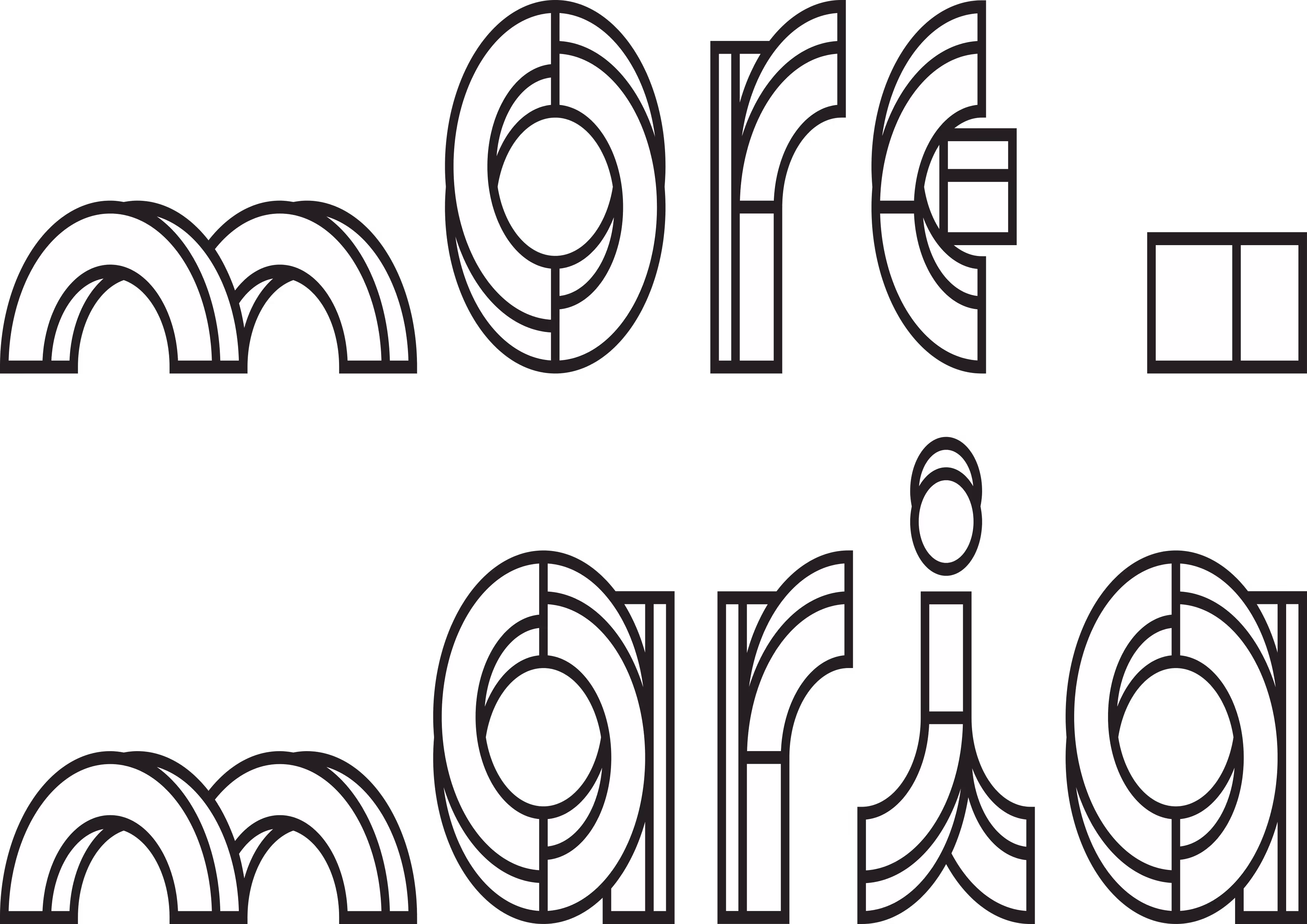 Supercluster logo asset, White, transparent, AVIF, MoreMaria.