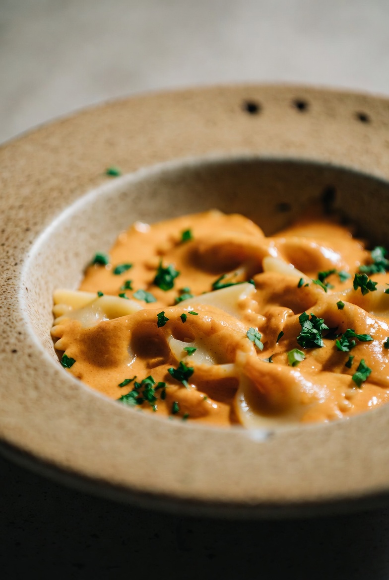 Farfalles au potiron – Recette à base de Proti+végé et CrudiGel