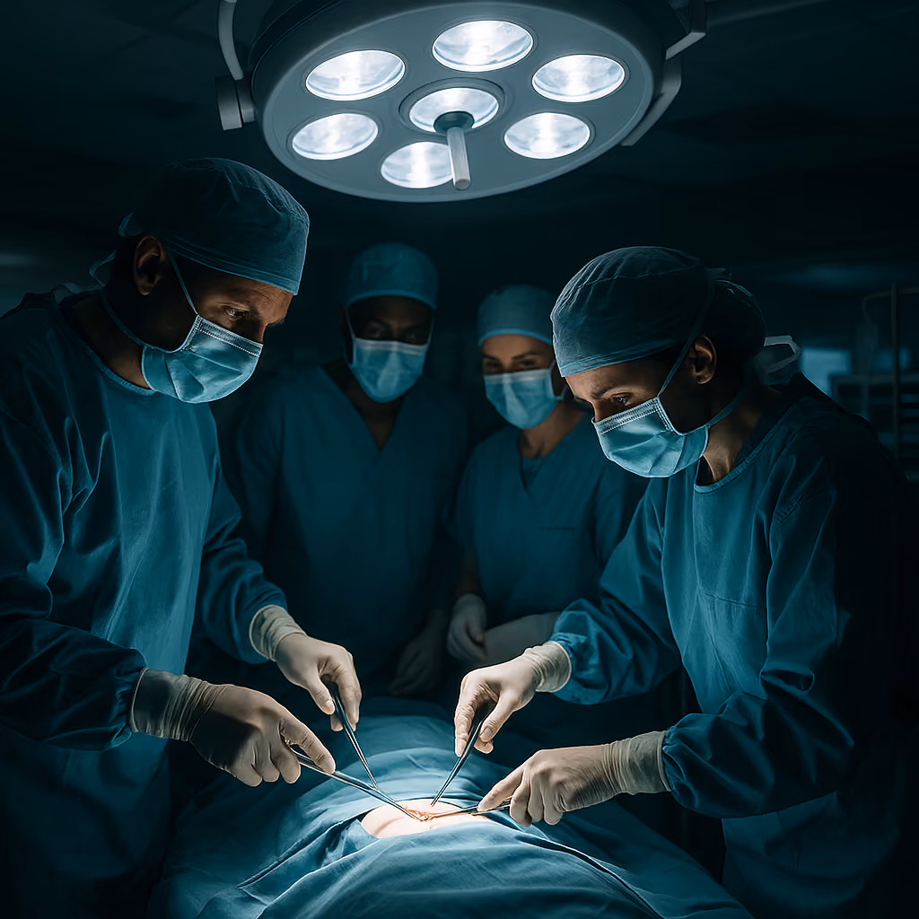 AI-generated featured image for Lifetime Surgical blog post: Emergency Surgery