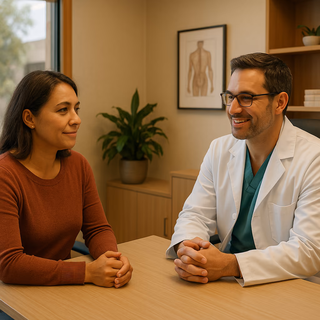 AI-generated featured image for Lifetime Surgical blog post: What to Expect at Your First Bariatric Consultation