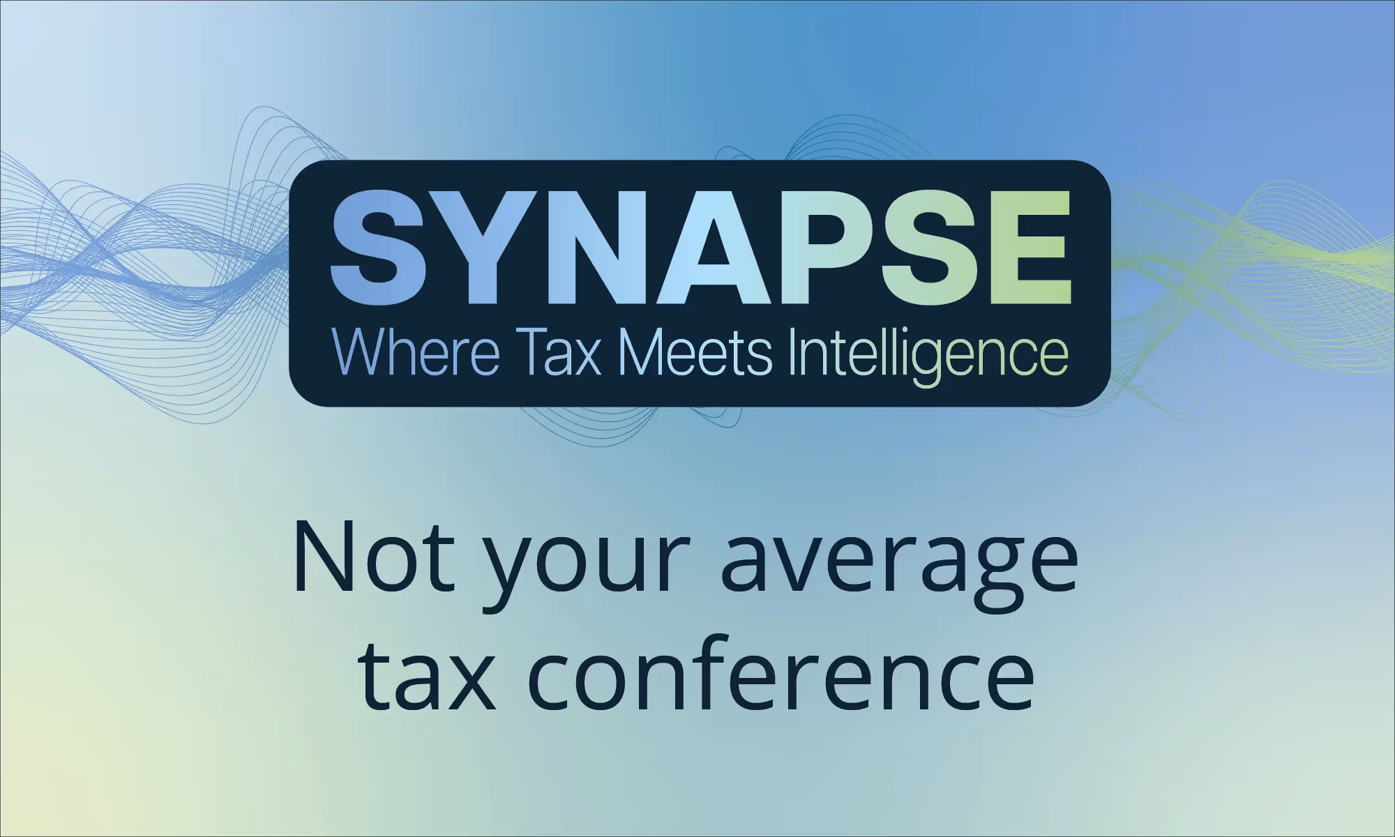 SYNAPSE London 2026: Where Tax Meets Intelligence