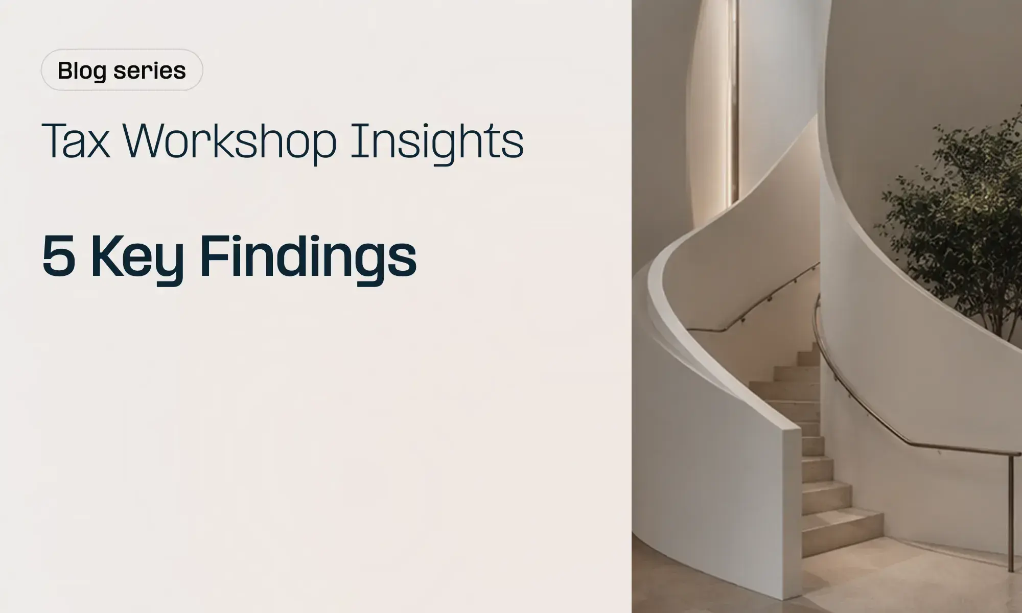 5 Findings from a Live Tax Technology Maturity Workshop