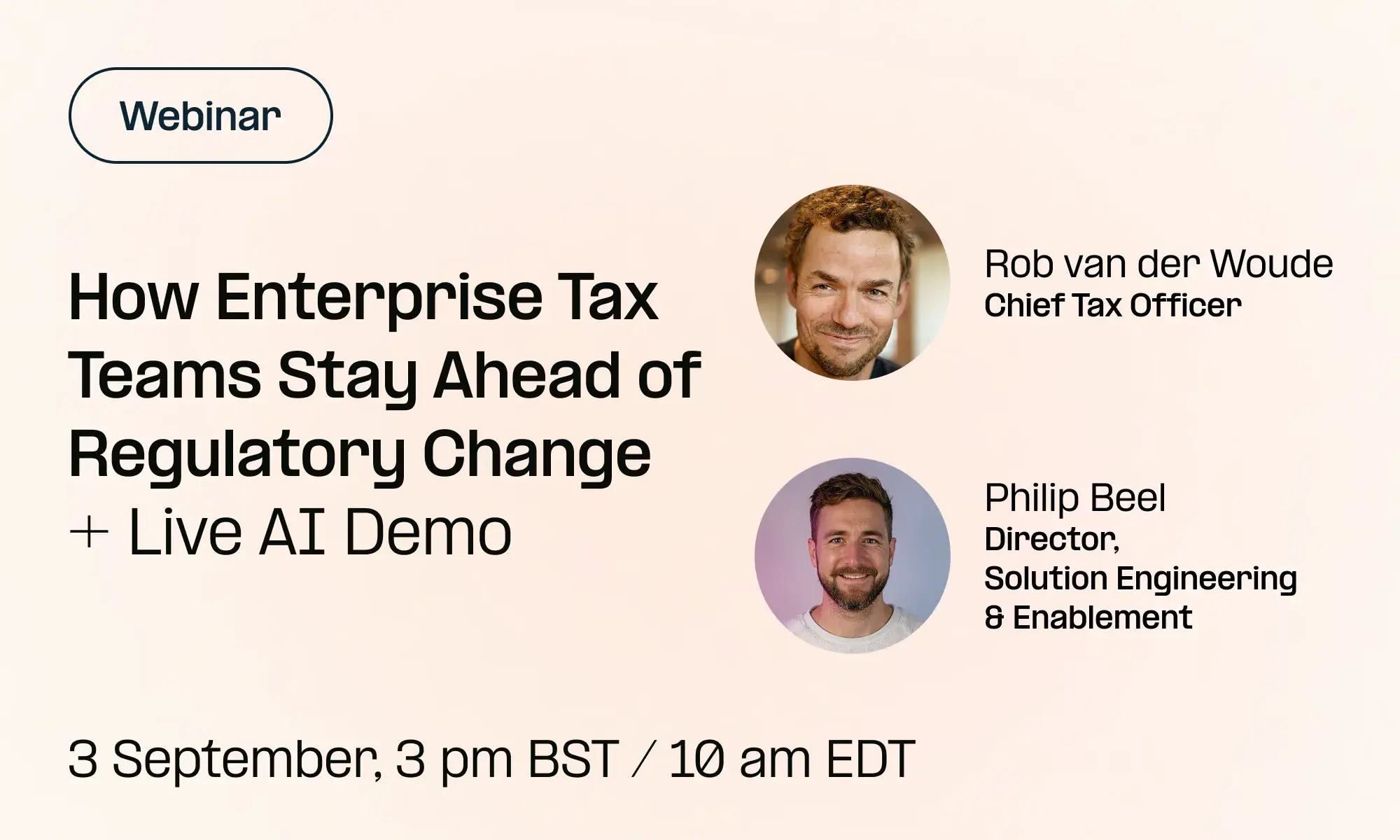 How Enterprise Tax Teams Stay Ahead of Regulatory Change (+ Live AI Demo)