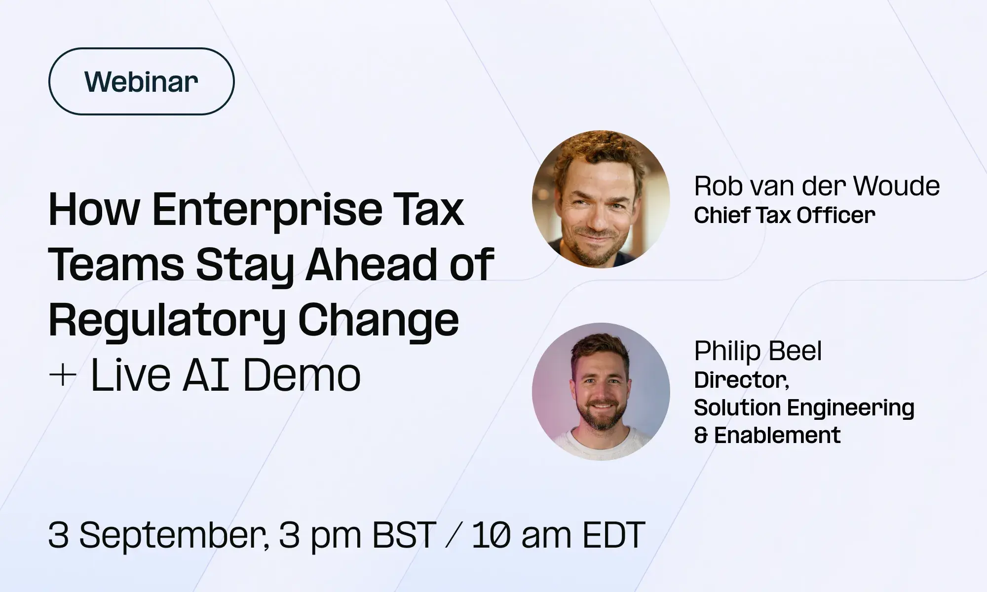 How Enterprise Tax Teams Stay Ahead of Regulatory Change (+ Live AI Demo)
