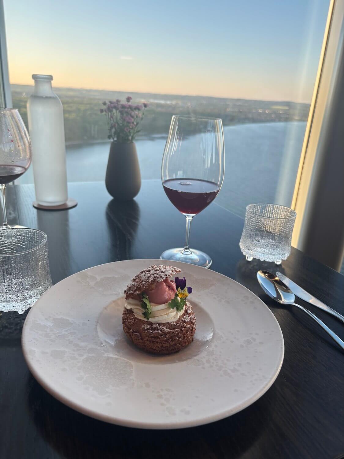 Dinner with a view