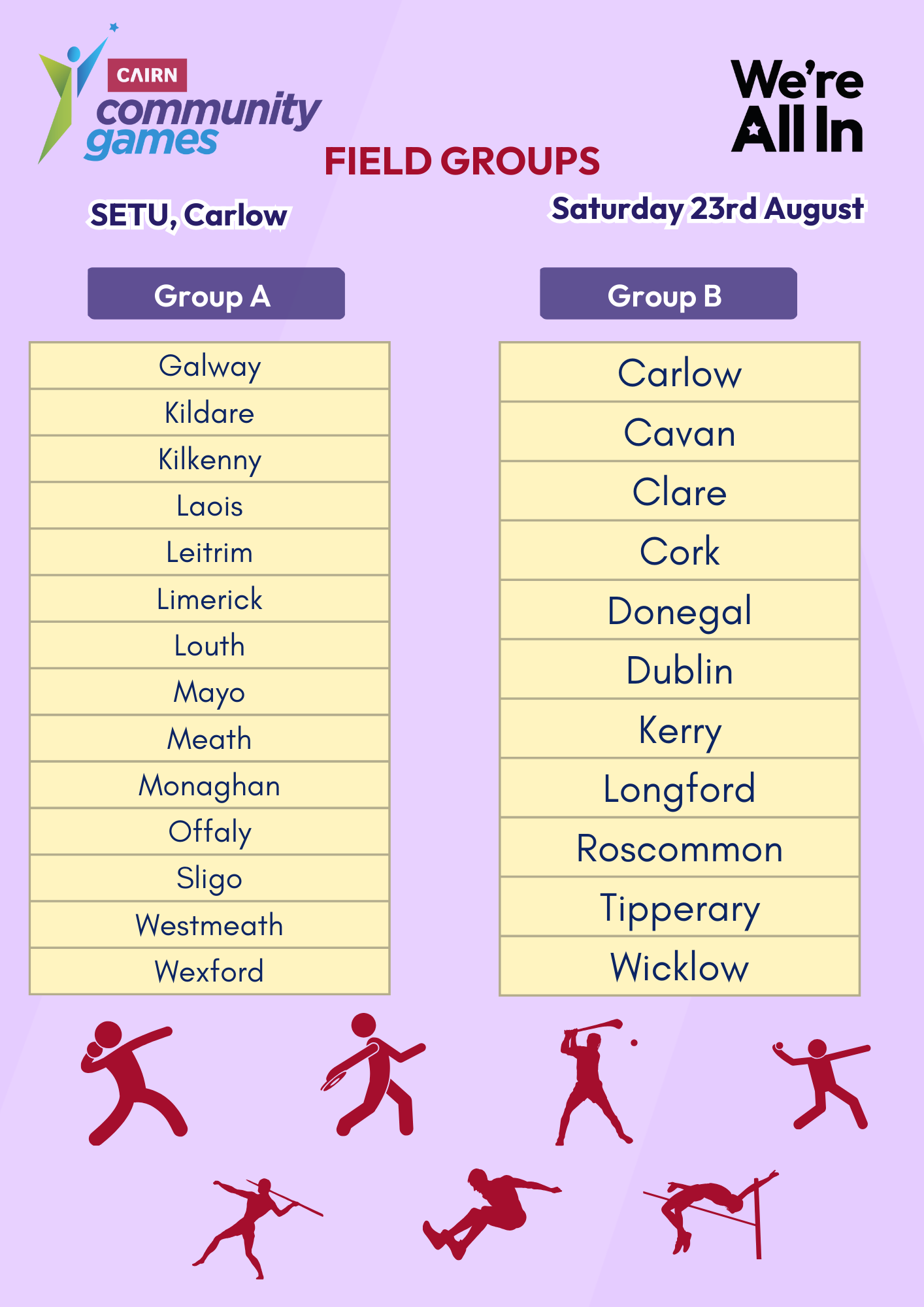 SETU Field Groups